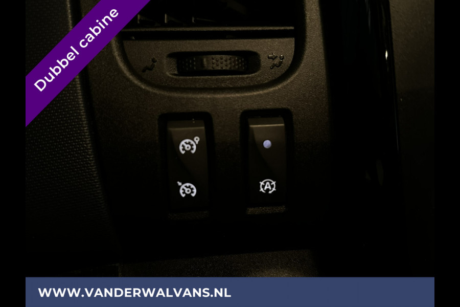 Opel Vivaro 1.6 CDTI 126pk L2H1 Dubbele Cabine Euro6 Airco | Navigatie | Camera | 5-Zits | Trekhaak cruisecontrol, parkeersensoren