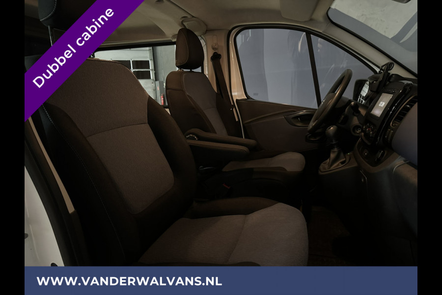 Opel Vivaro 1.6 CDTI 126pk L2H1 Dubbele Cabine Euro6 Airco | Navigatie | Camera | 5-Zits | Trekhaak cruisecontrol, parkeersensoren