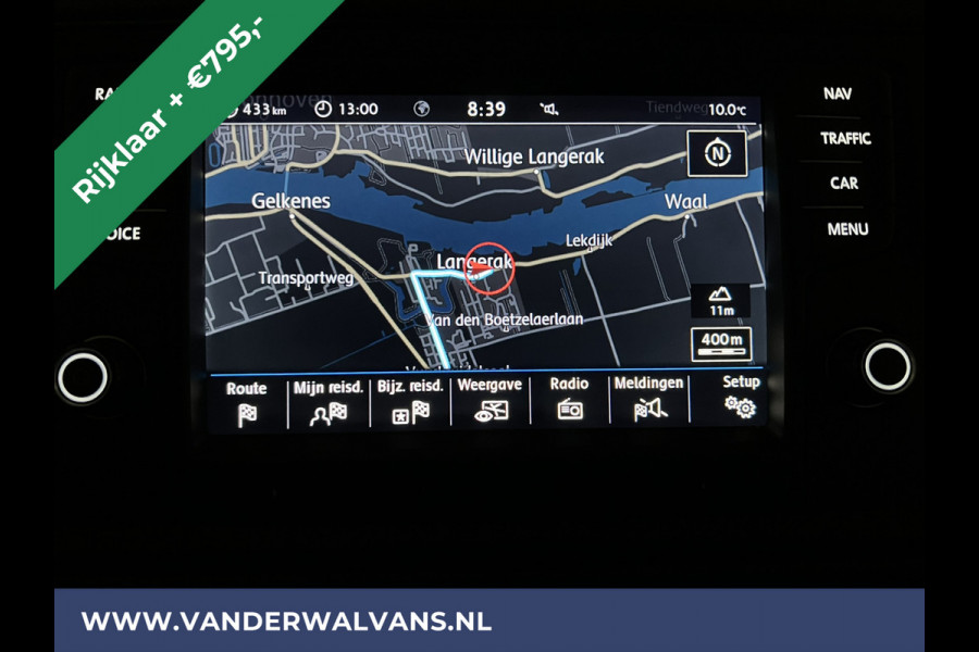 Volkswagen Crafter 2.0 TDI 140pk Automaat L4H3 L3H2 RIJKLAAR Euro6 Airco | Navigatie | Cruisecontrol | Camera apple carplay, android auto, parkeersensoren, bijrijdersbank, 270 gr. achterdeuren