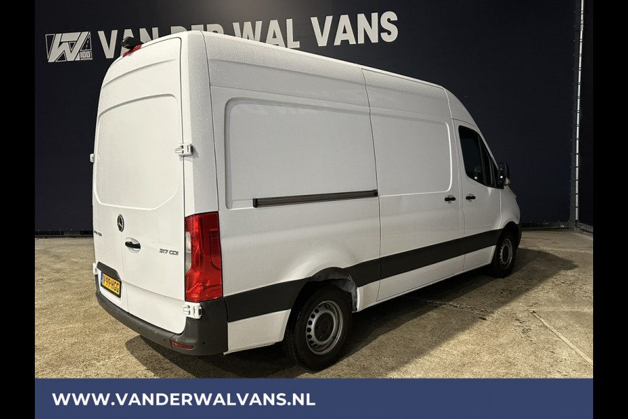 Mercedes-Benz Sprinter 317 CDI 170pk L2H2 Euro6 # Airco | Navigatie | Cruisecontrol | Apple Carplay Android Auto, Parkeersensoren, Bijrijdersbank