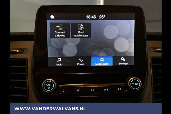 Ford Transit Custom 2.0 TDCI L2H1 Euro6 # Airco | Camera | Apple Carplay | Cruisecontrol | LED Android Auto, Parkeersensoren, Bijrijdersbank, Verwarmde voorruit, 2800kg trekvermogen