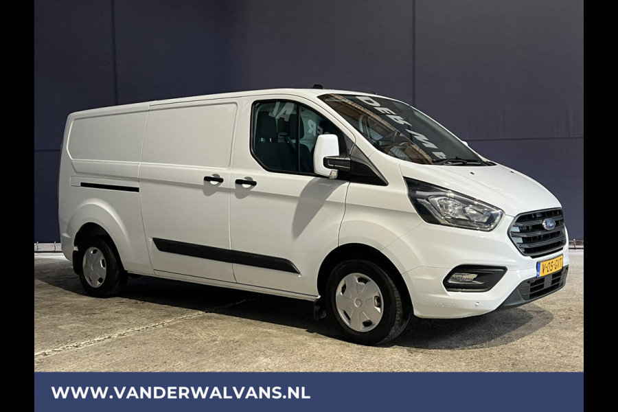 Ford Transit Custom 2.0 TDCI L2H1 Euro6 # Airco | Camera | Apple Carplay | Cruisecontrol | LED Android Auto, Parkeersensoren, Bijrijdersbank, Verwarmde voorruit, 2800kg trekvermogen