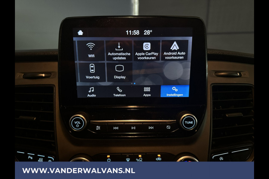 Ford Transit Custom 2.0 TDCI L2H1 Euro6 # Airco | Apple Carplay | Camera | Cruisecontrol | LED Parkeersensoren, Android Auto, Bijrijdersbank, Verwarmde voorruit, 2800kg trekvermogen