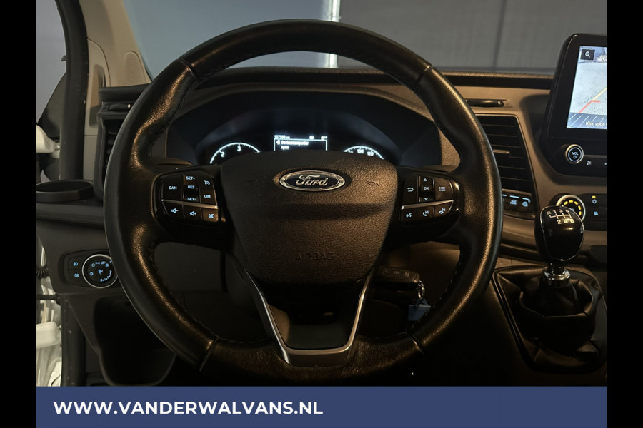 Ford Transit Custom 2.0 TDCI L2H1 Euro6 # Airco | Apple Carplay | Camera | Cruisecontrol | LED Parkeersensoren, Android Auto, Bijrijdersbank, Verwarmde voorruit, 2800kg trekvermogen