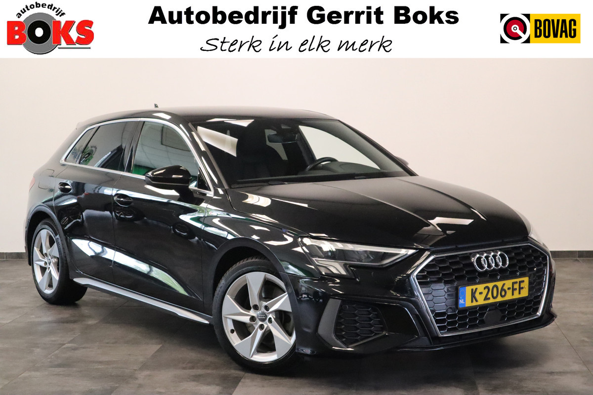 Audi A3 Sportback 35 TFSI S edition 150pk Navigatie 17LMV volleder interieur Cruise Control parking ass. 24 maanden garantie mogelijk (*vraag naar de voorwaarden) Audi A3 Sportback 35 TFSI S edition 150pk Navigatie 17LMV volleder interieur Cruise Control parking ass. 24 maanden garantie mogelijk (*vraag naar de voorwaarden)