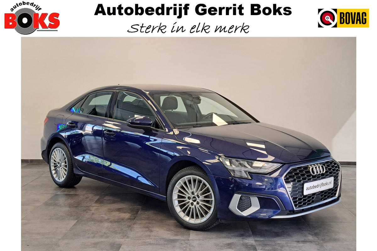 Audi A3 Limousine 30 TFSI Pro Line Navigatie Carplay Clima Cruise VCP 17"LM 24 maanden garantie mogelijk (*vraag naar de voorwaarden) Audi A3 Limousine 30 TFSI Pro Line Navigatie Carplay Clima Cruise VCP 17"LM 24 maanden garantie mogelijk (*vraag naar de voorwaarden)