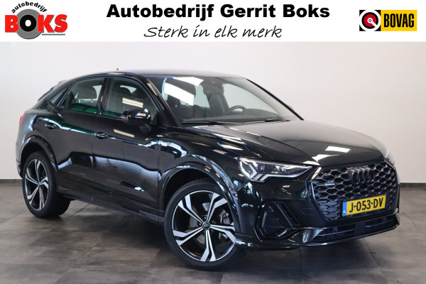 Audi Q3 Sportback 45 TFSI Quattro S-line Black Edition Navigatie Cruise Control  VCP ACC 24 maanden garantie mogelijk (*vraag naar de voorwaarden)