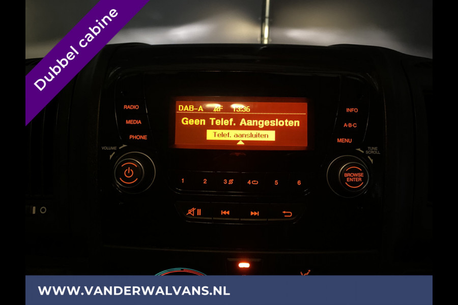 Peugeot Boxer 2.2 Blue HDi 140 pk Pick up Dubbele cabine open laadbak Euro6 Airco | 7-Zits | Bluetooth telefoonvoorbereiding