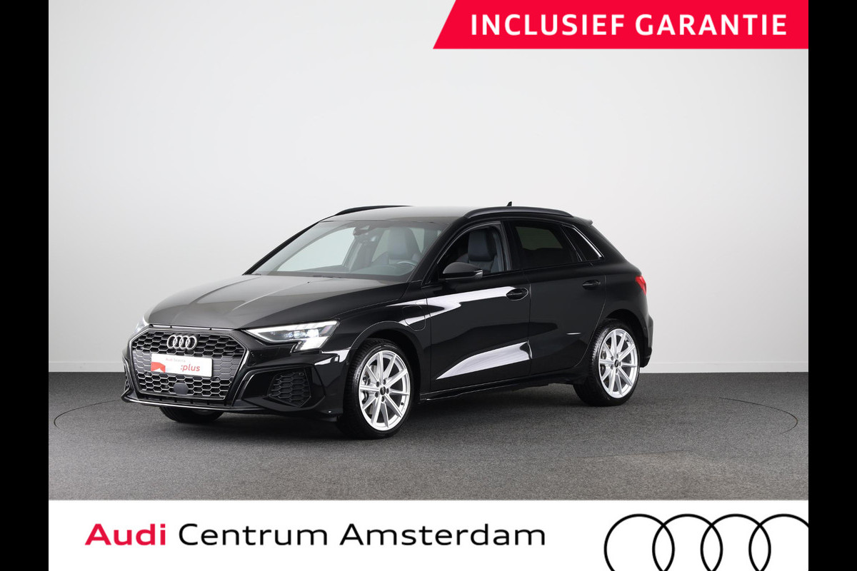 Audi A3 Sportback 40 TFSI e S edition 204 pk S-tronic | Verlengde garantie | Navigatie | Trekhaak (afneembaar) | Parkeersensoren (Park assist) | Adaptieve cruise control | Stoelverwarming | S-line | Audi A3 Sportback 40 TFSI e S edition 204 pk S-tronic | Verlengde garantie | Navigatie | Trekhaak (afneembaar) | Parkeersensoren (Park assist) | Adaptieve cruise control | Stoelverwarming | S-line |