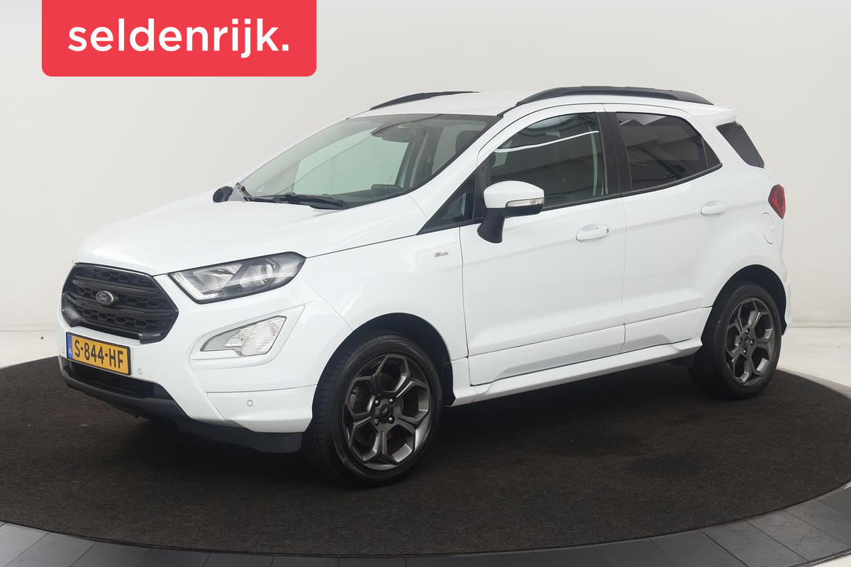 Ford EcoSport 1.0 EcoBoost ST-Line Black | Stoel & stuurverwarming | Camera | Carplay | Half leder | Climate control | Cruise control Ford EcoSport 1.0 EcoBoost ST-Line Black | Stoel & stuurverwarming | Camera | Carplay | Half leder | Climate control | Cruise control