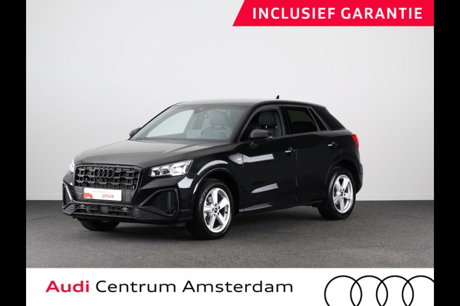 Audi Q2 35 TFSI S Edition 150 pk S-tronic | Verlengde garantie | Navigatie met Touchscreen | Parkeersensoren achter | Adaptieve cruise control | Matrix LED koplampen | Sfeerverlichting | S-line |