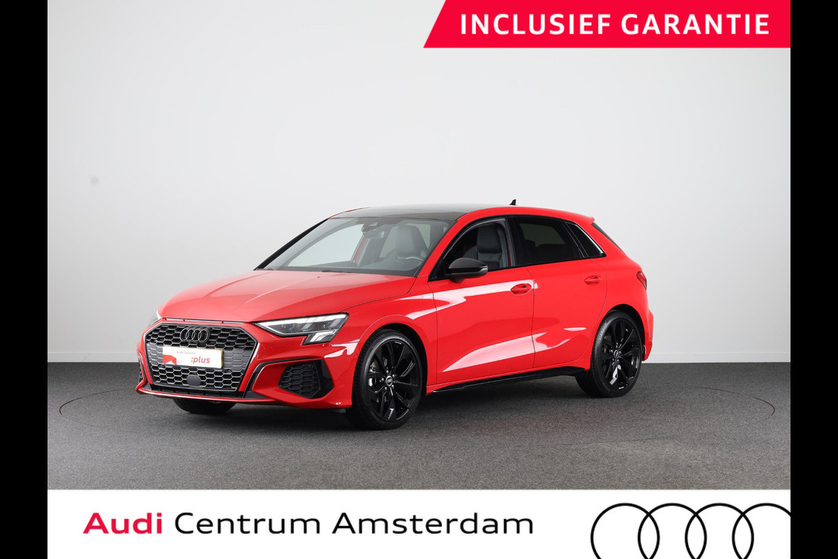Audi A3 Sportback 35 TFSI S edition 150 pk S-tronic | Verlengde garantie | Navigatie | Panoramadak | Parkeersensoren (Park assist) | Cruise control | Full-LED koplampen | S-line | Audi A3 Sportback 35 TFSI S edition 150 pk S-tronic | Verlengde garantie | Navigatie | Panoramadak | Parkeersensoren (Park assist) | Cruise control | Full-LED koplampen | S-line |
