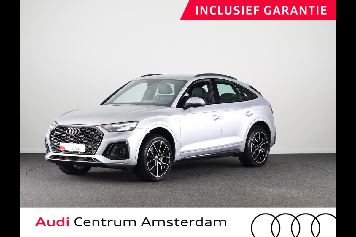 Audi Q5 Sportback 50 TFSI e S edition 299pk | Navigatie | 19 inch Lichtmetalen velgen | stoelverwarming | Matrix led koplampen Audi Q5 Sportback 50 TFSI e S edition 299pk | Navigatie | 19 inch Lichtmetalen velgen | stoelverwarming | Matrix led koplampen