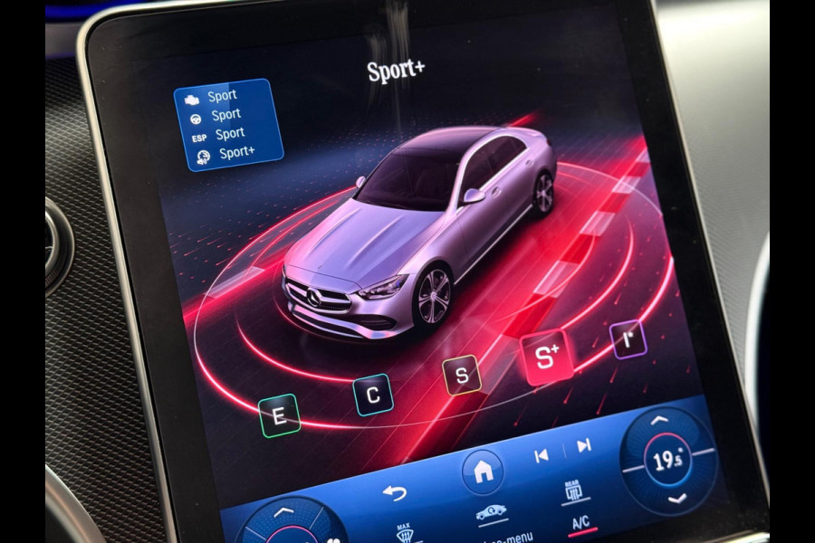 Mercedes-Benz C-Klasse 180 AMG Line | Sfeerverlichting | Stoelverwarming | Camera | Cruise control