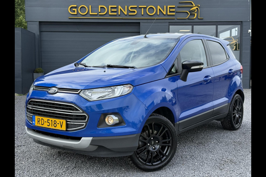 Ford EcoSport 1.0 EcoBoost Titanium S 2e Eigenaar,Navi,Clima,Cruise,PDC,Trekhaak,Stoel verw,125pk,Bluetooth,Elek ramen,N.A.P,APK tot 05-2026