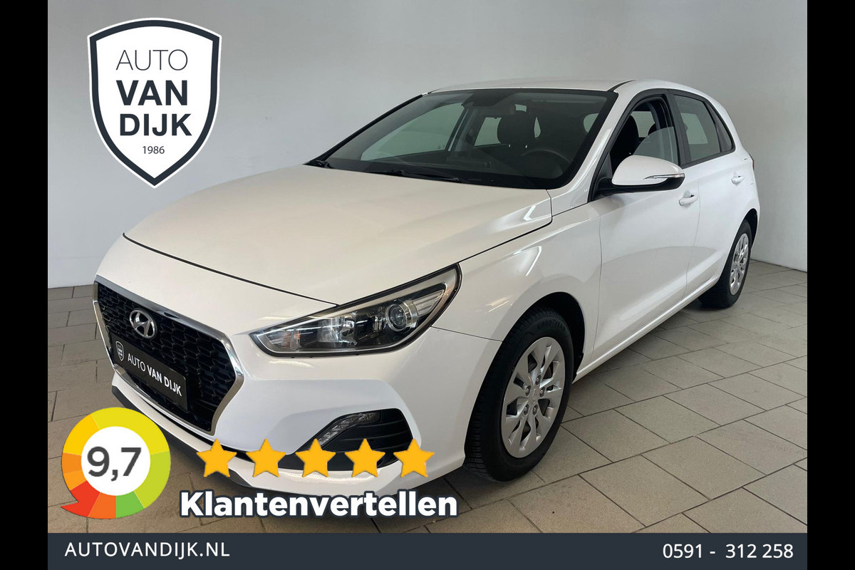 Hyundai i30 1.4 T-GDI Comfort AIRCO NAVI CRUISE BLUETOOTH STOELVERW ELEK RAMEN CENT VERG PDC 5DRS NIEUWSTAAT Hyundai i30 1.4 T-GDI Comfort AIRCO NAVI CRUISE BLUETOOTH STOELVERW ELEK RAMEN CENT VERG PDC 5DRS NIEUWSTAAT