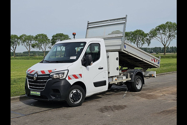 Renault Master 2.3 DCI 130 DL KIPPER kist, trekhaak, bladrekken, airco, 66 dkm.