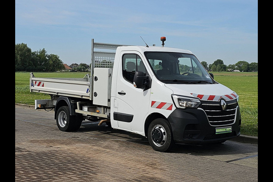 Renault Master 2.3 DCI 130 DL KIPPER kist, trekhaak, bladrekken, airco, 66 dkm.