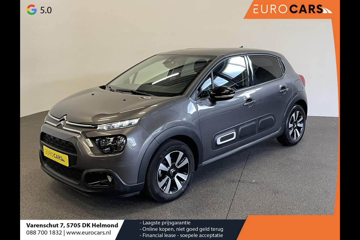 Citroën C3 1.2 PureTech Max Automaat  Airco Navigatie d.m.v.Apple carplay / Android Auto Parksensoren Lichtmetalen Velgen
