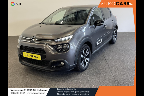Citroën C3 1.2 PureTech Max Automaat  Airco Navigatie d.m.v.Apple carplay / Android Auto Parksensoren Lichtmetalen Velgen
