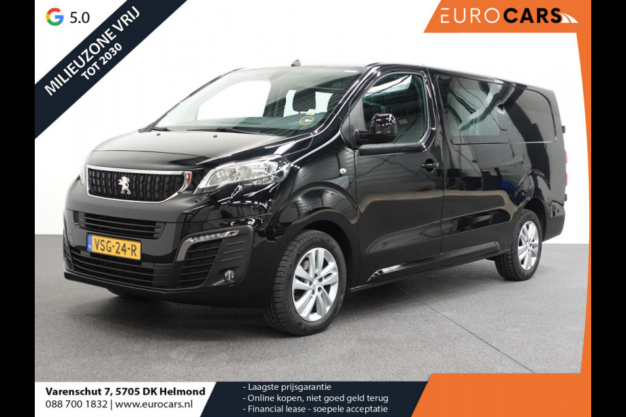 Peugeot Expert 2.0 180PK Long L3 Premium Dubbele Cabine Automaat Airco Cruise control Bluetooth Navigatie Carplay Trekhaak