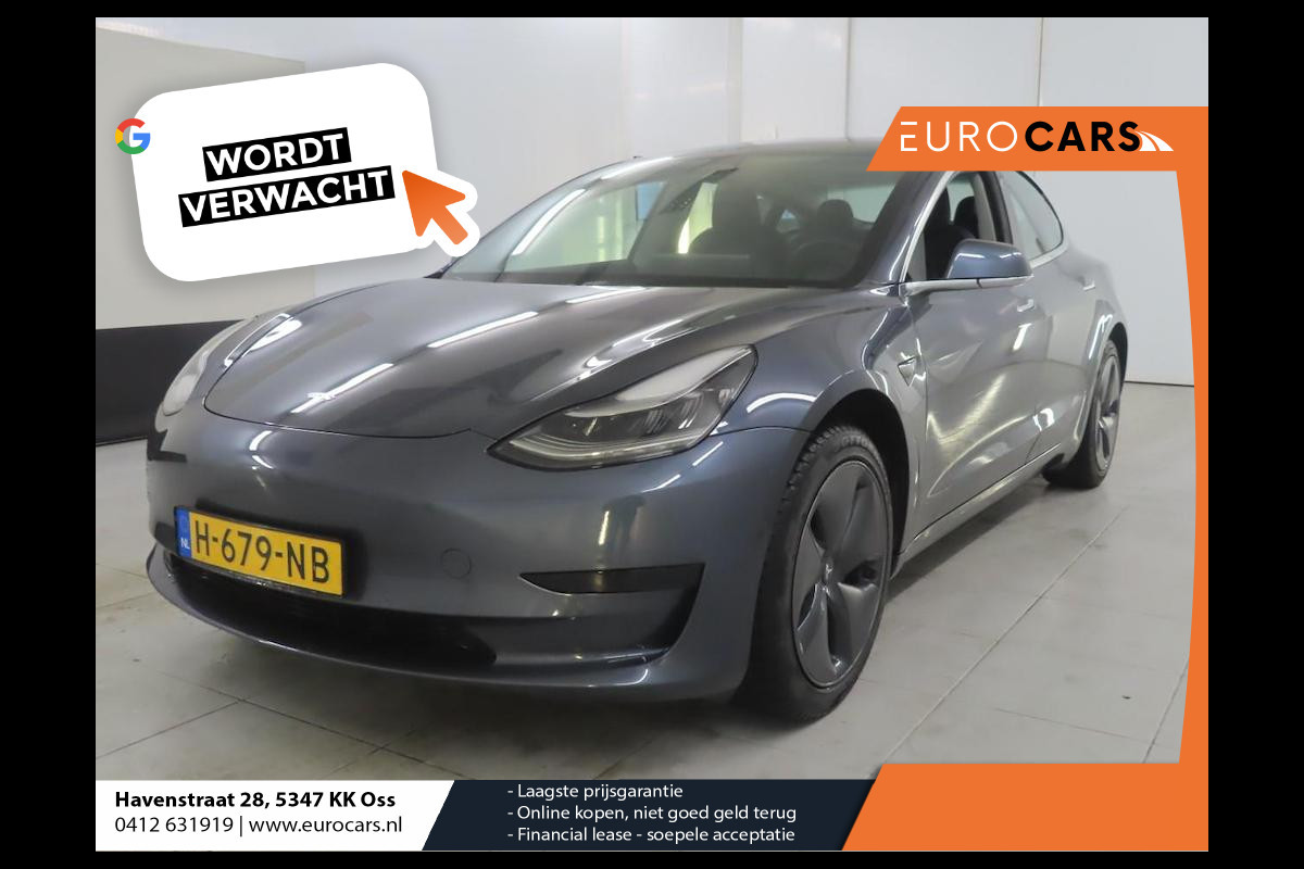 Tesla Model 3 Standard RWD Plus 60 kWh Panorama dak Navigatie Climate Control Lichtmetalen Velgen Leder Tesla Model 3 Standard RWD Plus 60 kWh Panorama dak Navigatie Climate Control Lichtmetalen Velgen Leder