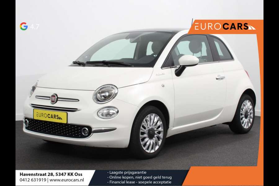 Fiat 500 1.0 Hybrid Dolcevita Parkeersensor achter Climate control Radio Panoramadak Cruise control