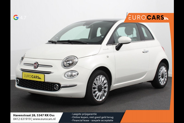 Fiat 500 1.0 Hybrid Dolcevita Parkeersensor achter Climate control Radio Panoramadak Cruise control