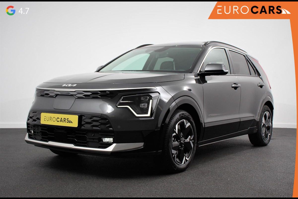 Kia Niro EV DynamicPlusLine 64.8 kWh | DEMO ! | Navigatie Half Leder Schuif-kantel dak Electrisch bedienbare achterklep DAB Led Camera Extra Getint Glas Lichtmetalen Velgen Kia Niro EV DynamicPlusLine 64.8 kWh | DEMO ! | Navigatie Half Leder Schuif-kantel dak Electrisch bedienbare achterklep DAB Led Camera Extra Getint Glas Lichtmetalen Velgen