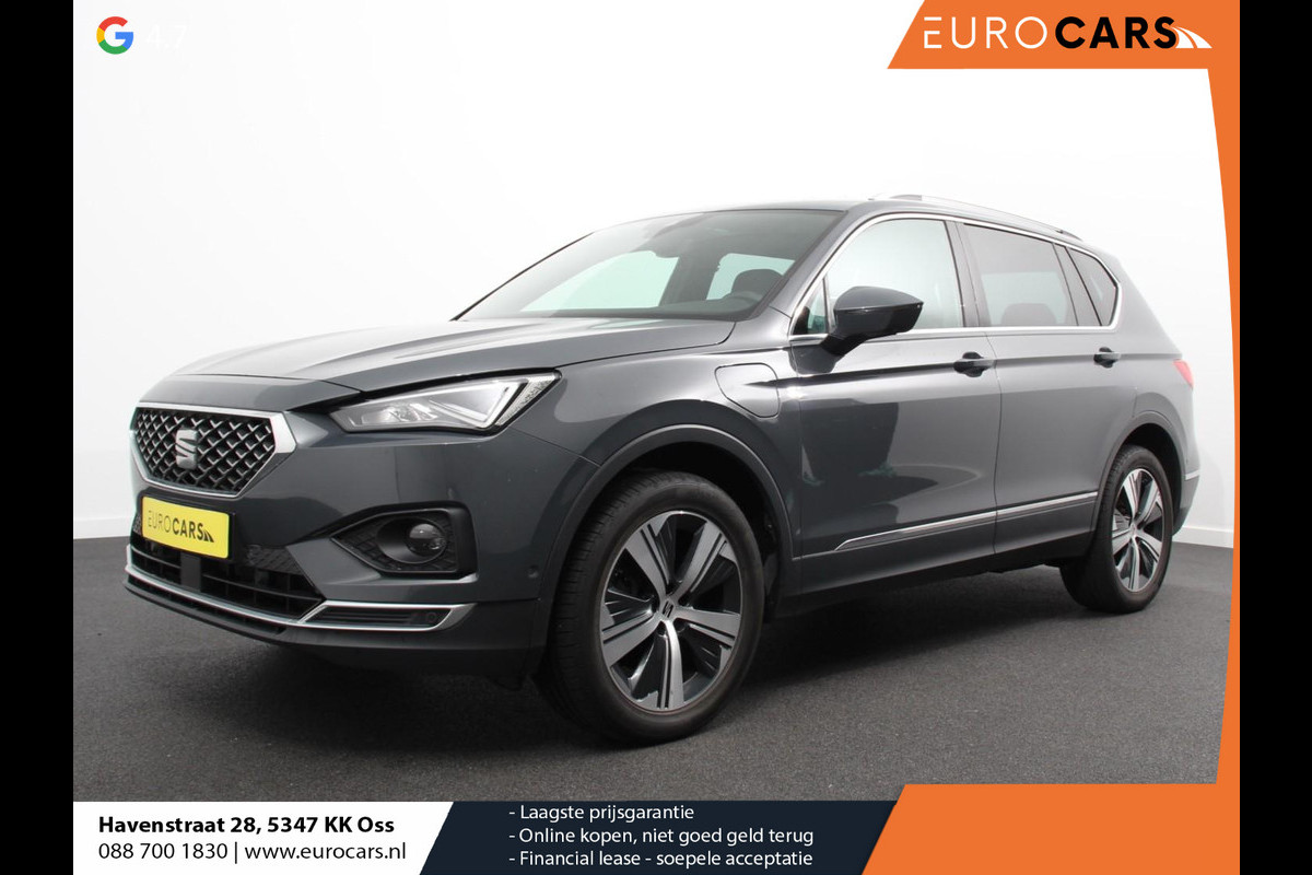Seat Tarraco 1.4 TSI 245pk e-Hybrid Automaat PHEV Xcellence Navigatie Climate Control Adaptive Cruise Control Camera Afneembare Trekhaak Led Dab Parkeer sensoren Seat Tarraco 1.4 TSI 245pk e-Hybrid Automaat PHEV Xcellence Navigatie Climate Control Adaptive Cruise Control Camera Afneembare Trekhaak Led Dab Parkeer sensoren