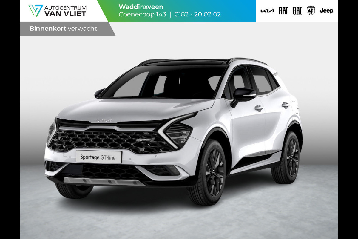 Kia Sportage 1.6 T-GDi Hybrid GT-Line Limited Edition l GT-line exterieur l Navigatie l Keyless go l 18 inch GT velgen l levering Juli l Prijs bij particuliere verkoop incl. inruilpremie Kia Sportage 1.6 T-GDi Hybrid GT-Line Limited Edition l GT-line exterieur l Navigatie l Keyless go l 18 inch GT velgen l levering Juli l Prijs bij particuliere verkoop incl. inruilpremie
