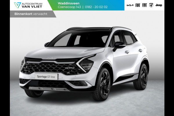 Kia Sportage 1.6 T-GDi Plug-in Hybrid AWD GT-Line | Levering Sep | Clima | Stoel-/stuurverwarming | Schuif-/kanteldak | Carplay | Navi | Adapt. Cruise | 19''