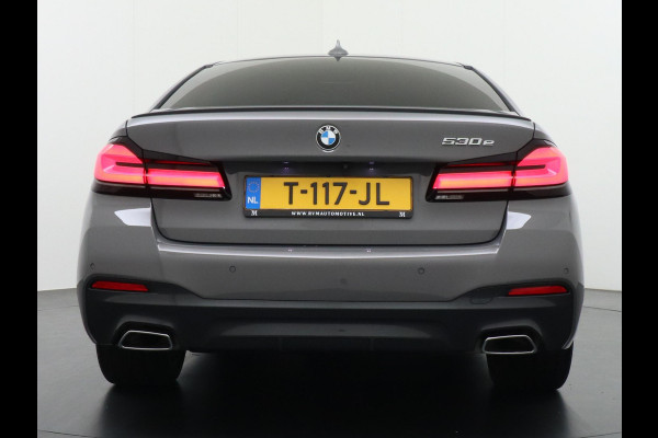 BMW 5 Serie 530e High Executive M SPORT MEMORY SEAT | HARMAN&KARDON AUDIO | CAMERA | DODE HOEK | STUURWIELVERWARMING | SCHUIFDAK RIJKLAARPRIJS incl. 12mnd BOVAG