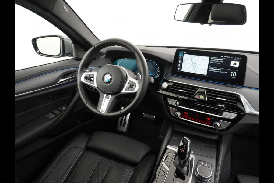 BMW 5 Serie 530e High Executive M SPORT MEMORY SEAT | HARMAN&KARDON AUDIO | CAMERA | DODE HOEK | STUURWIELVERWARMING | SCHUIFDAK RIJKLAARPRIJS incl. 12mnd BOVAG
