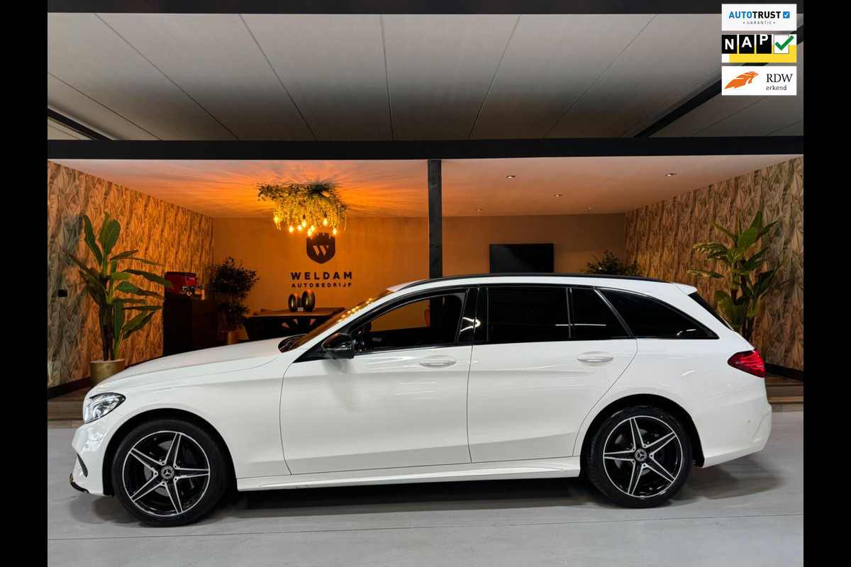 Mercedes-Benz C-Klasse Estate 250 AMG Garantie Head-up 360 Lane Hout Elek Achterklep StoelVW Lane Blindspot ACC Sfeer Led Rijklaar Mercedes-Benz C-Klasse Estate 250 AMG Garantie Head-up 360 Lane Hout Elek Achterklep StoelVW Lane Blindspot ACC Sfeer Led Rijklaar