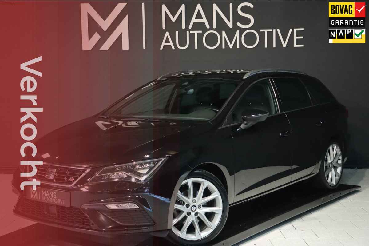 Seat León ST 1.4 EcoTSI FR / LEDER / PDC V+A / CARPLAY / STOELVERW / 18'' Seat León ST 1.4 EcoTSI FR / LEDER / PDC V+A / CARPLAY / STOELVERW / 18''
