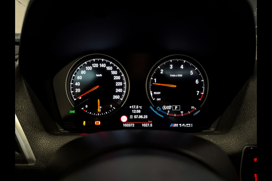BMW 1-serie M140i xDrive High Executive 6cilinder|Pano|H/K|Leder|Memory|340pk