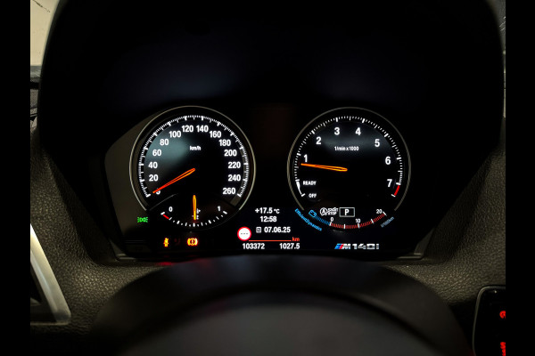 BMW 1-serie M140i xDrive High Executive 6cilinder|Pano|H/K|Leder|Memory|340pk