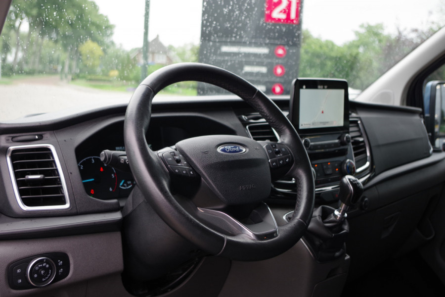 Ford Transit Custom 280 2.0 TDCI L1H1 Limited DC, Camera, Trekhaak, 2x Schuifdeur, Winterpakket
