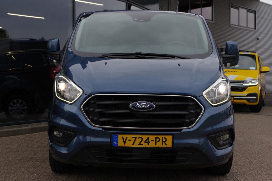 Ford Transit Custom 280 2.0 TDCI L1H1 Limited DC, Camera, Trekhaak, 2x Schuifdeur, Winterpakket