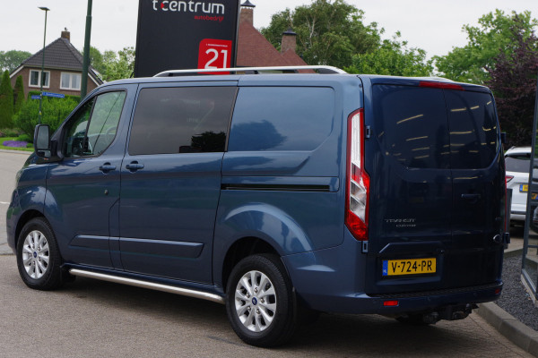 Ford Transit Custom 280 2.0 TDCI L1H1 Limited DC, Camera, Trekhaak, 2x Schuifdeur, Winterpakket