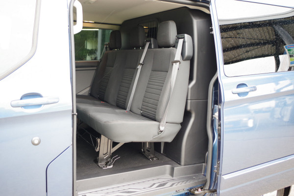 Ford Transit Custom 280 2.0 TDCI L1H1 Limited DC, Camera, Trekhaak, 2x Schuifdeur, Winterpakket