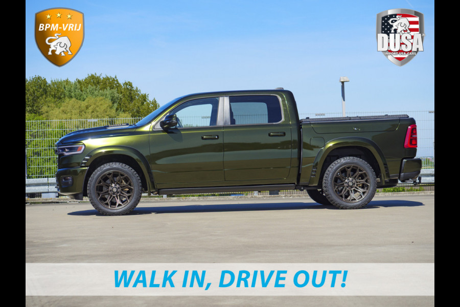 Dodge Ram | 1500 | Limited | 3.0L Twin-Turbo I6 | High Output | BPM-VRIJ | Passenger Display | 14,4 Touch Screen | LPG | FULL WRAP Getoonde accessoires zijn verkrijgbaar tegen meerprijs
