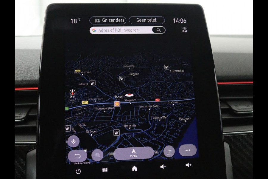 Renault Arkana 1.6 E-Tech full hybrid 145 R. S. Line | Trekhaak | Stoel & stuurverwarming | Leder/Alcantara | Adaptive cruise | Camera | Carplay | Keyless | Navigatie | Full LED