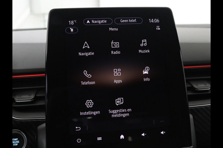 Renault Arkana 1.6 E-Tech full hybrid 145 R. S. Line | Trekhaak | Stoel & stuurverwarming | Leder/Alcantara | Adaptive cruise | Camera | Carplay | Keyless | Navigatie | Full LED