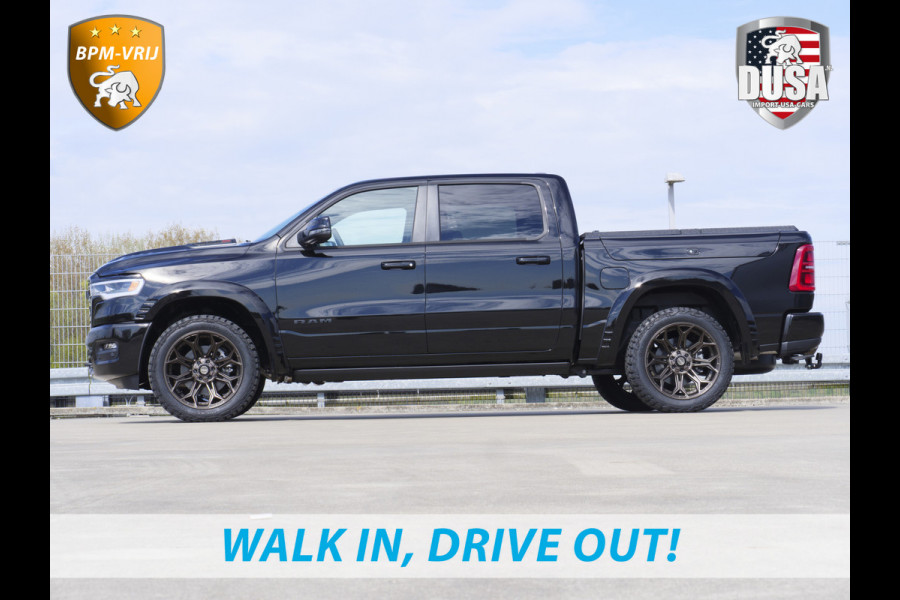 Dodge Ram | 1500 | Limited | 3.0L Twin-Turbo I6 | High Output | BPM-VRIJ | Passenger Display | 14,4 Touch Screen | LPG | RAMBOX Getoonde accessoires zijn verkrijgbaar tegen meerprijs