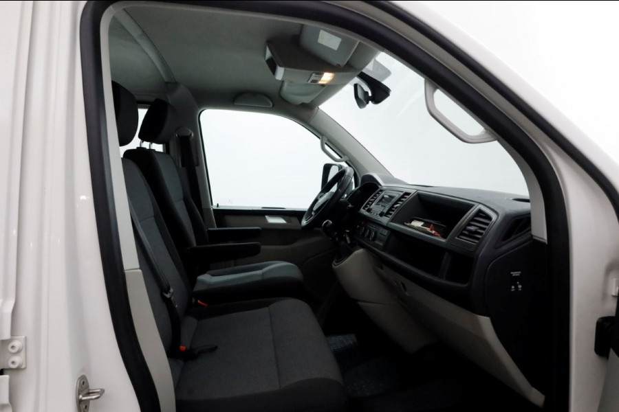 Volkswagen Transporter T6 2.0 TDI 150pk Lang D.C. Open laadbak met Palfinger laadkraan 08-2017