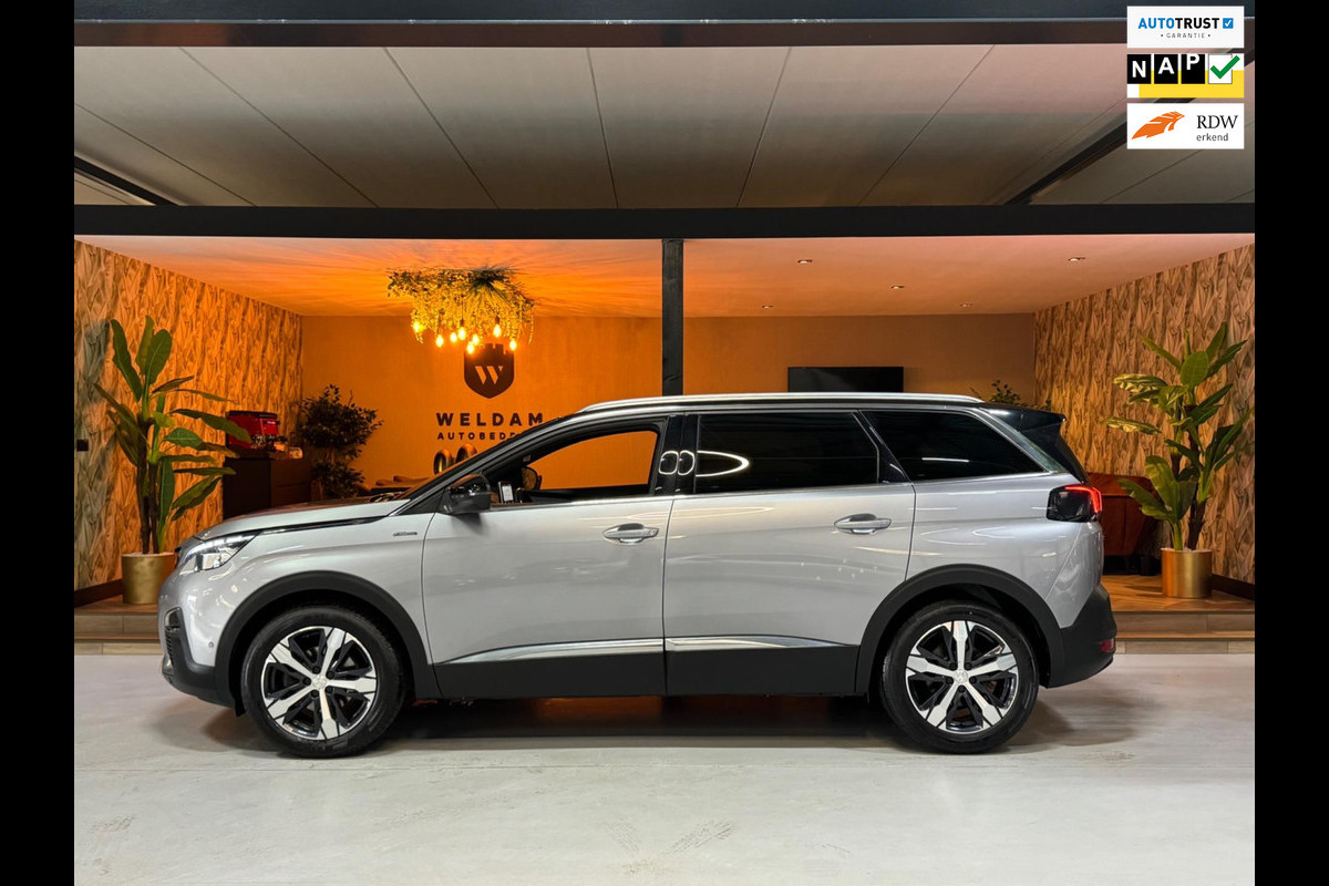 Peugeot 5008 1.2 PureTech GT-Line Garantie Trekhaak 7P CarPlay 360 Camera Blindspot Sfeer Cruise Lane Led Dab Navi Clima Rijklaar Peugeot 5008 1.2 PureTech GT-Line Garantie Trekhaak 7P CarPlay 360 Camera Blindspot Sfeer Cruise Lane Led Dab Navi Clima Rijklaar