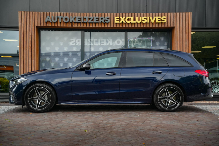 Mercedes-Benz C-Klasse Estate 300 e AMG Line Panoramadak Luxe Leder Adapt. Cruise Headup Display LED Trekhaak 18''LM 1e Eigenaar