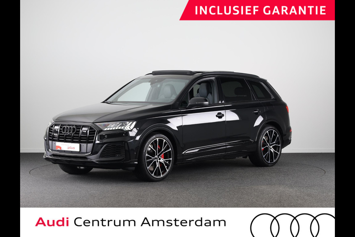 Audi Q7 55 TFSI e quattro Pro Line S 380pk | Panoramadak | B&O Advanced | Servosluiting | Elektrisch verstelbare stoelen met geheugen en ventilatie | Audi Q7 55 TFSI e quattro Pro Line S 380pk | Panoramadak | B&O Advanced | Servosluiting | Elektrisch verstelbare stoelen met geheugen en ventilatie |
